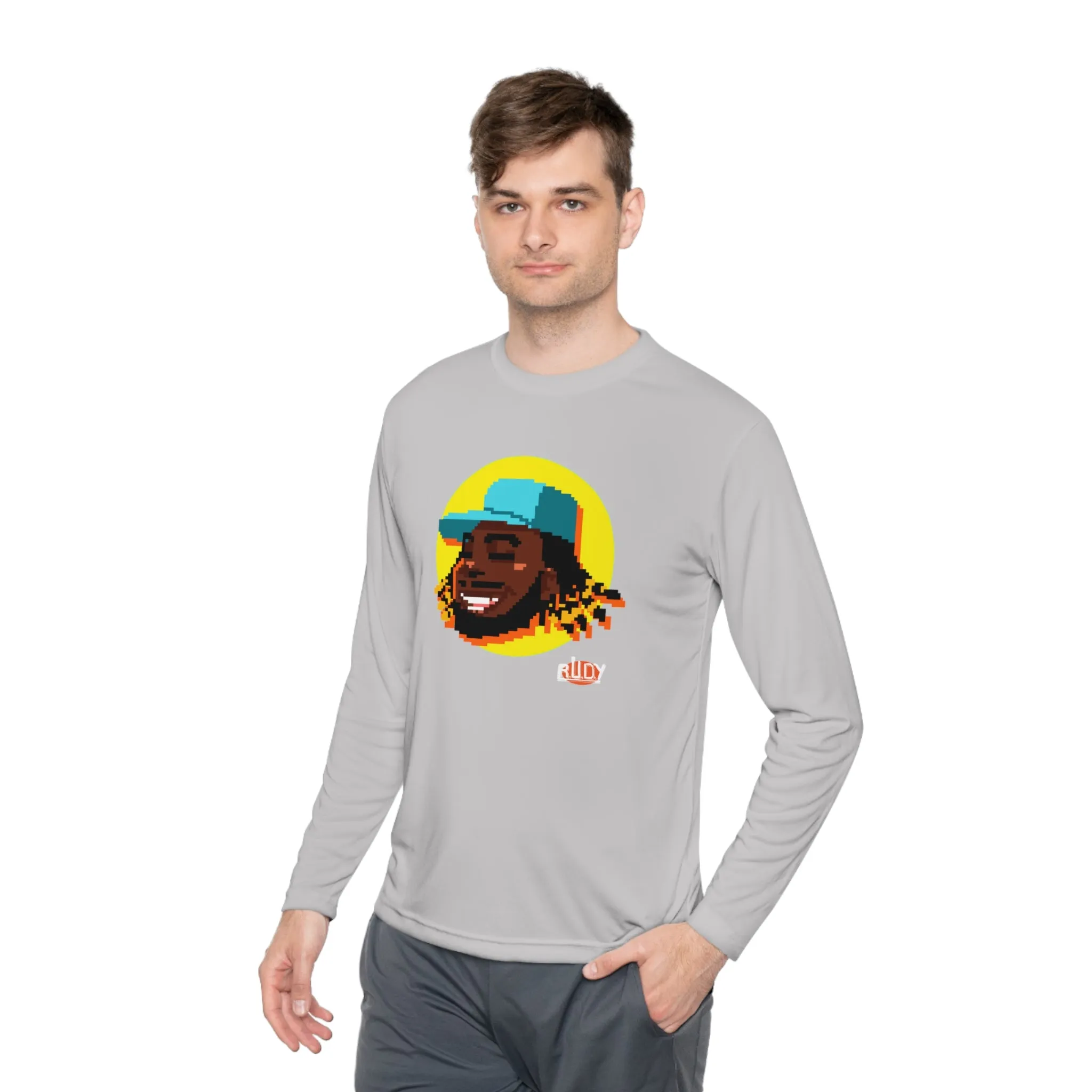Unisex Lightweight Long Sleeve Tee Rudy #3