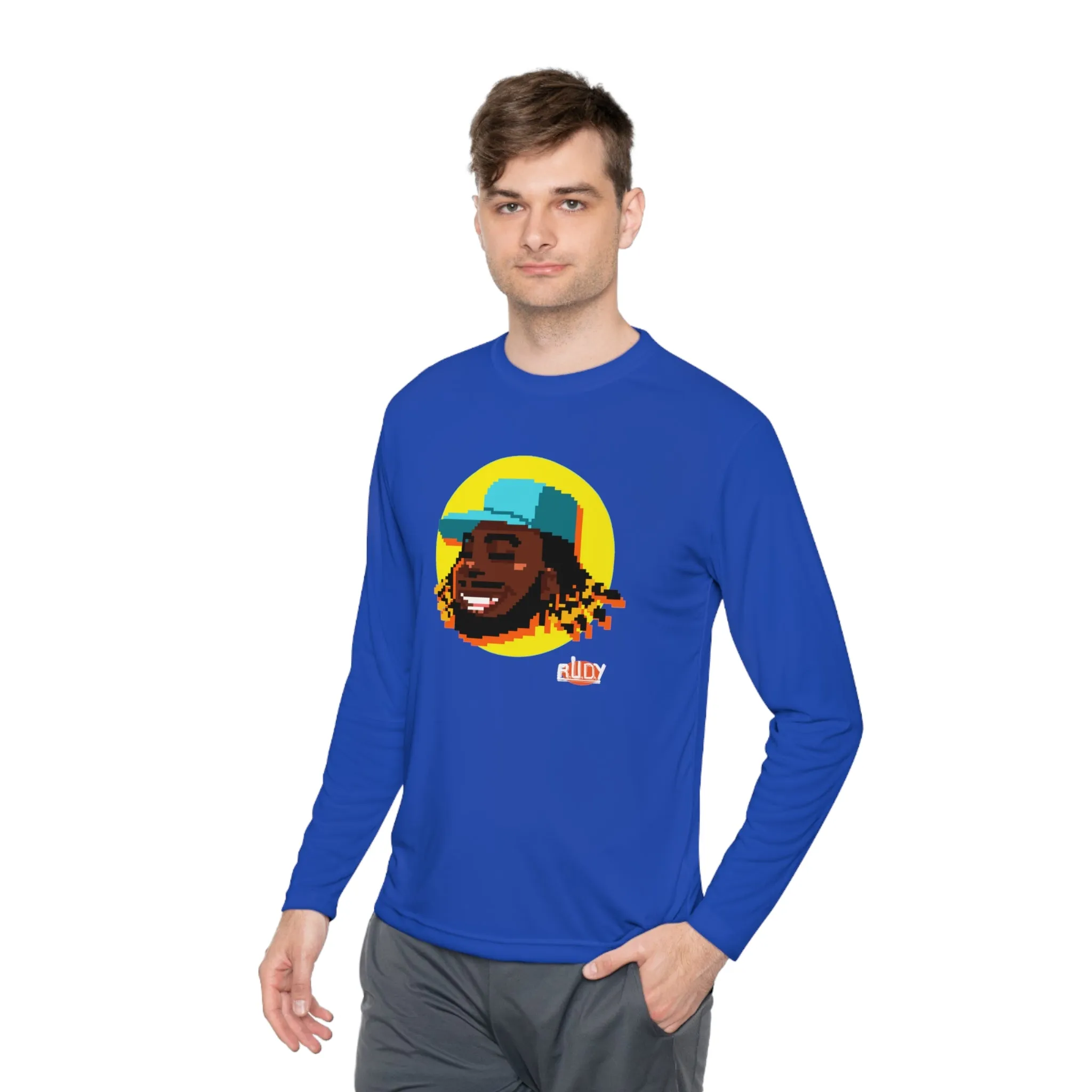 Unisex Lightweight Long Sleeve Tee Rudy #3