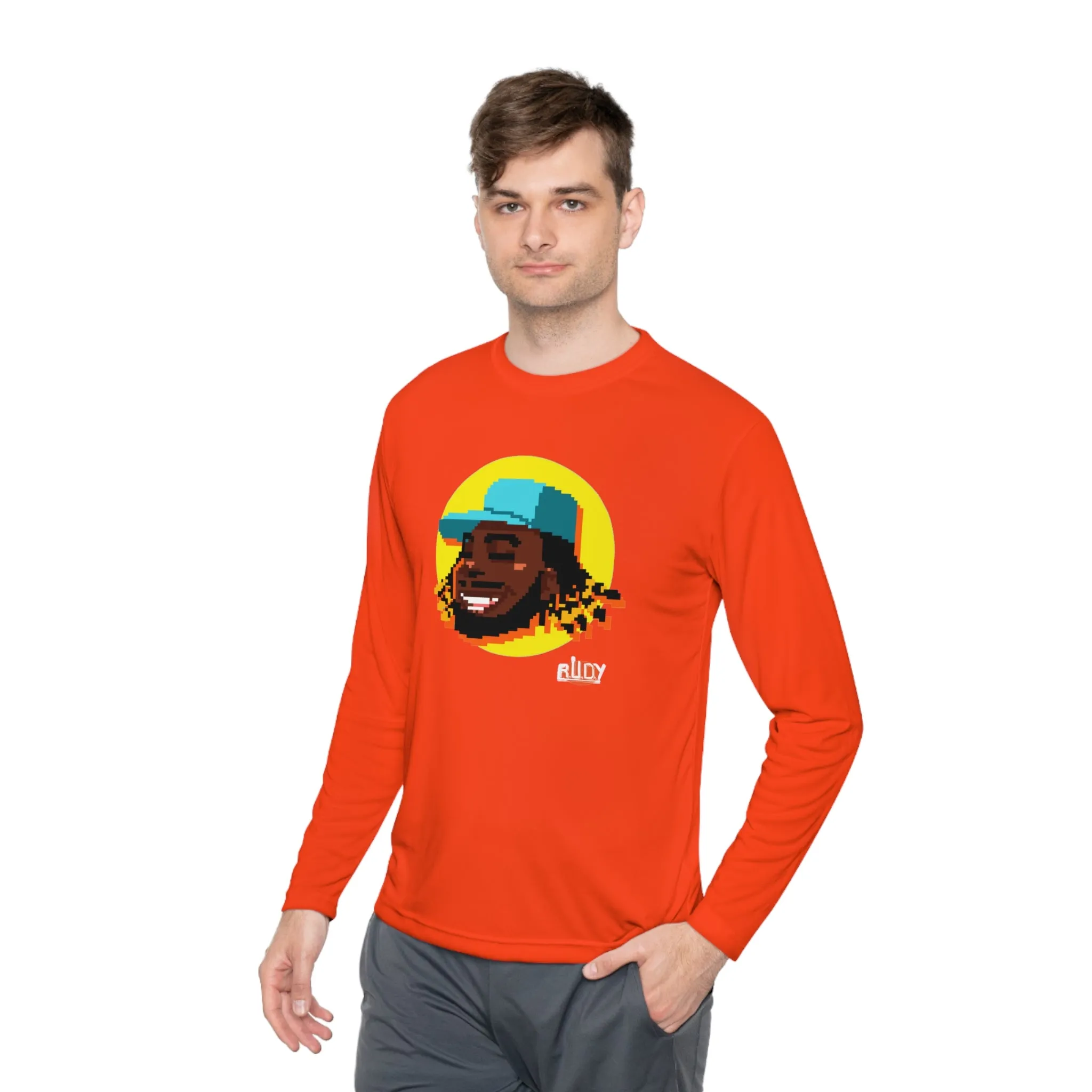 Unisex Lightweight Long Sleeve Tee Rudy #3