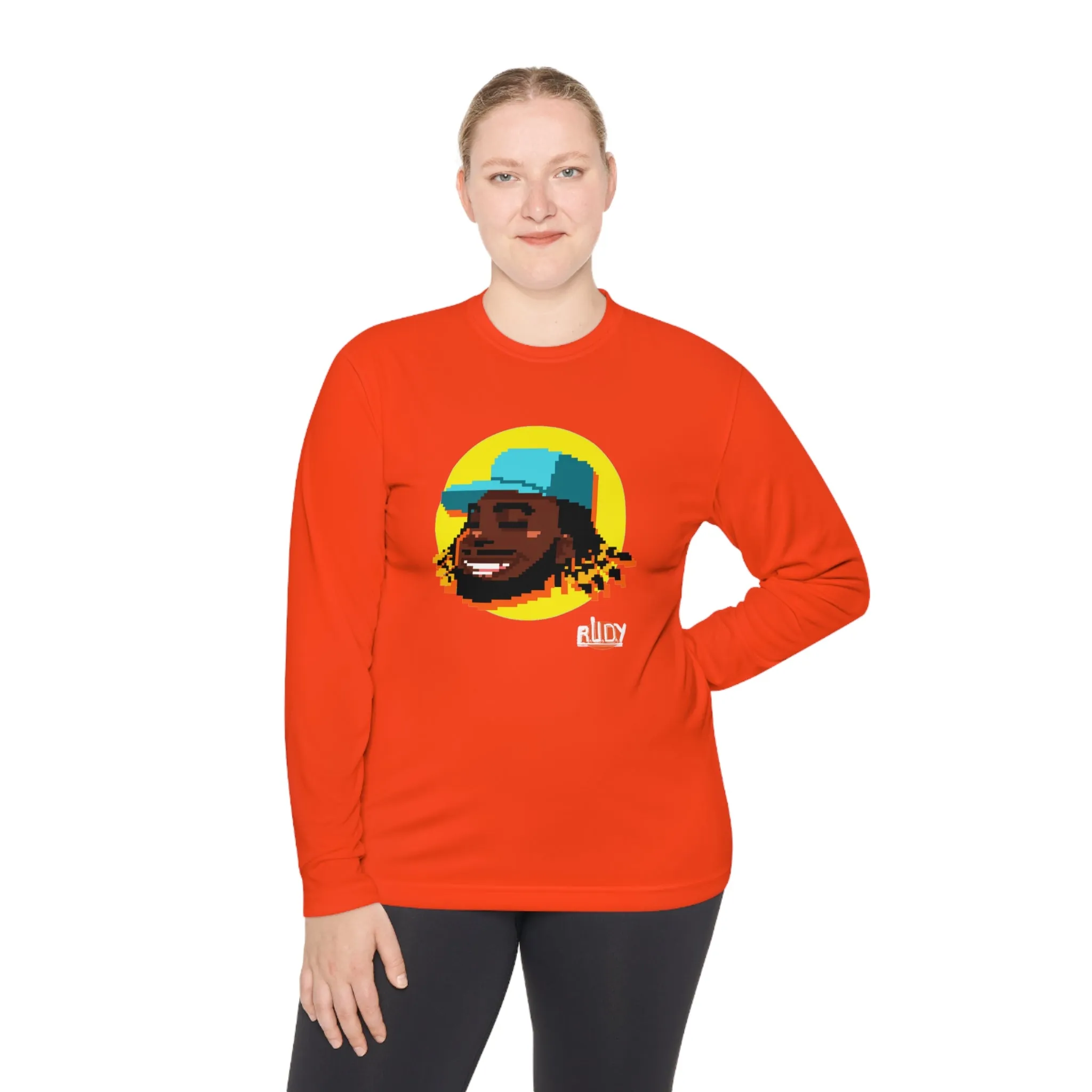 Unisex Lightweight Long Sleeve Tee Rudy #3