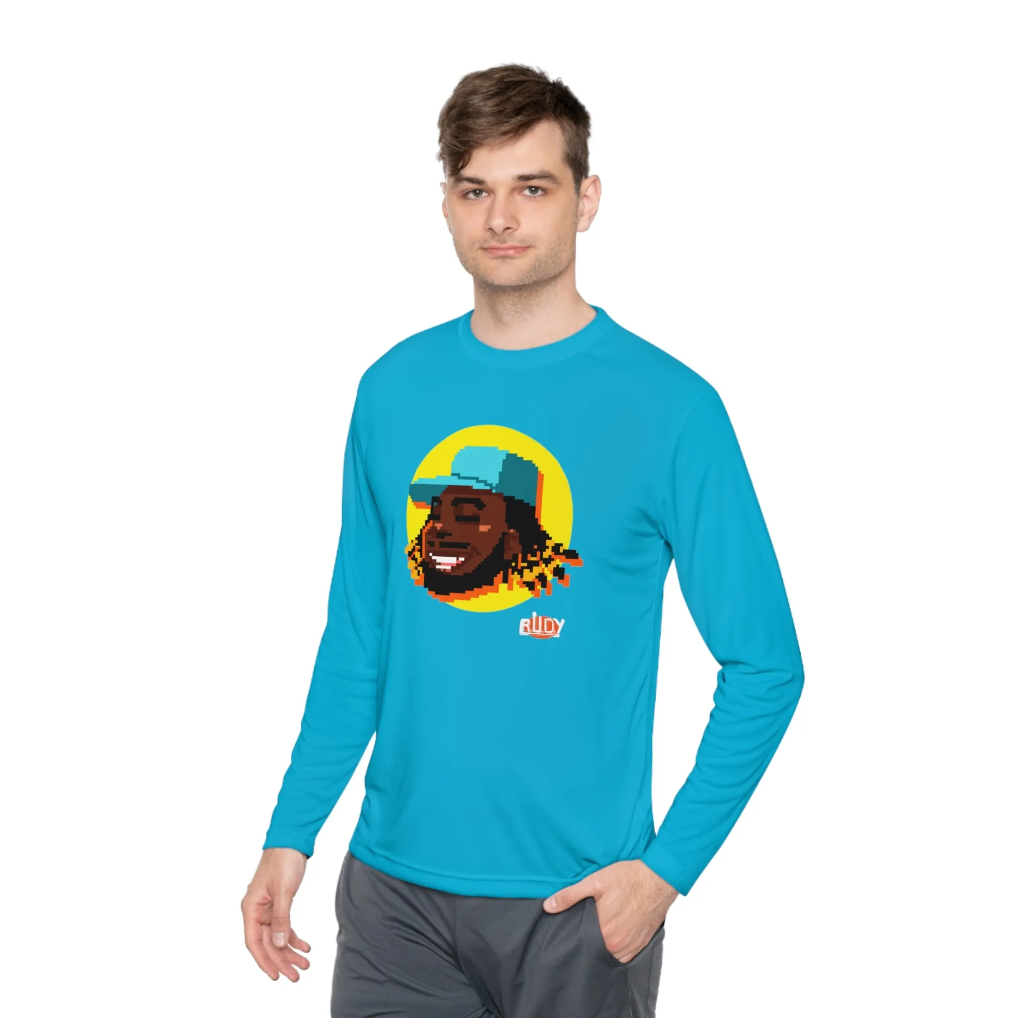 Unisex Lightweight Long Sleeve Tee Rudy #3