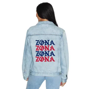 University of Arizona Gothic Denim Jacket