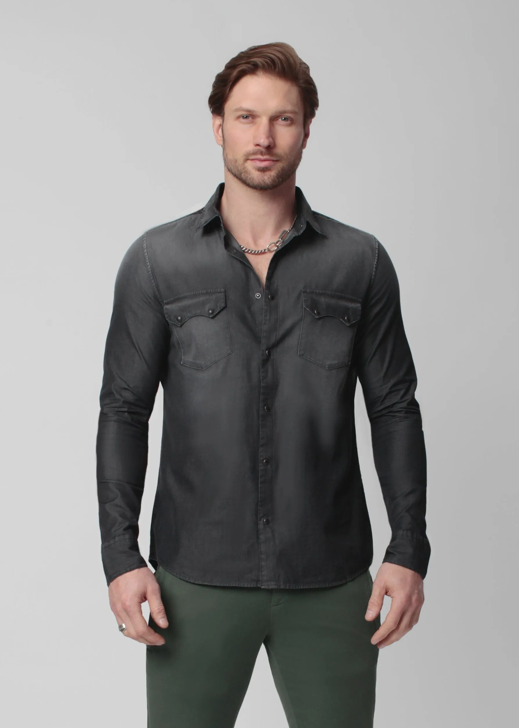 VICTOR-VW DENIM SHIRT