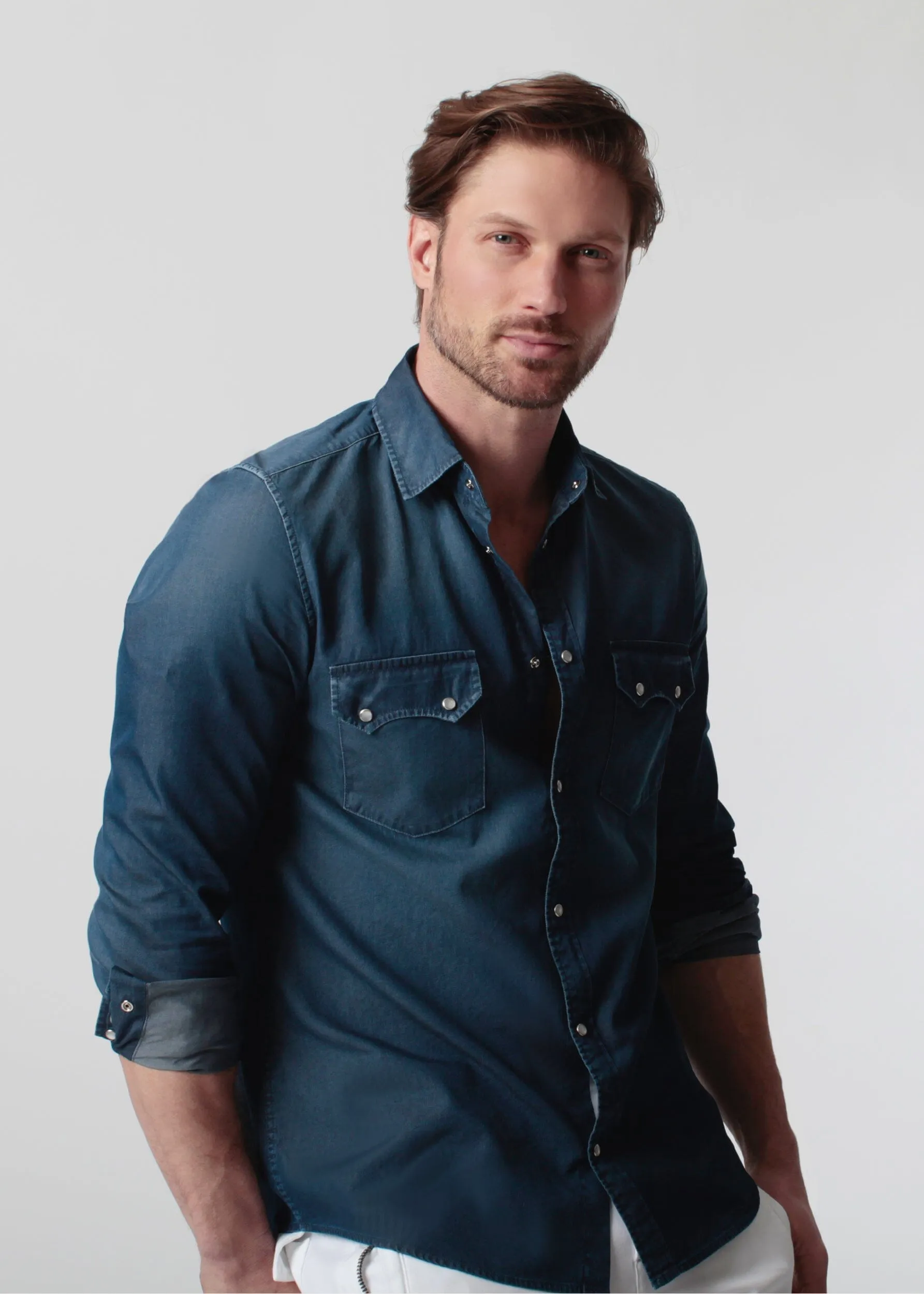 VICTOR-VW DENIM SHIRT