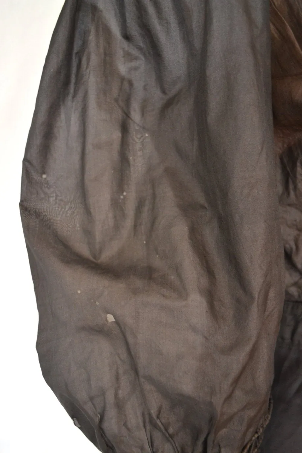 Victorian Black Silk Blouse size S
