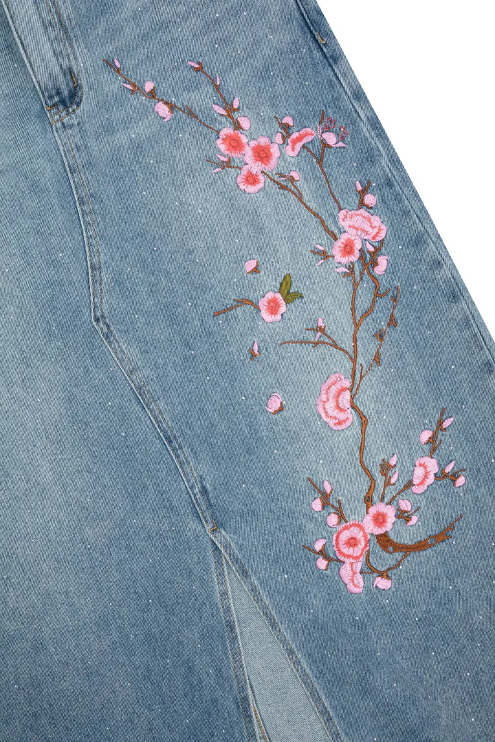 Vigdis Skirt - Light Denim