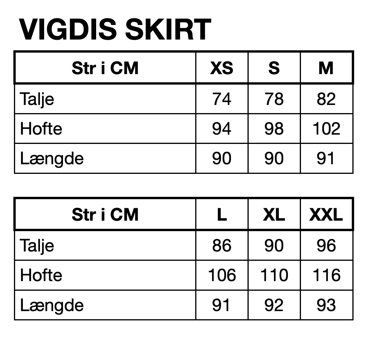 Vigdis Skirt - Light Denim