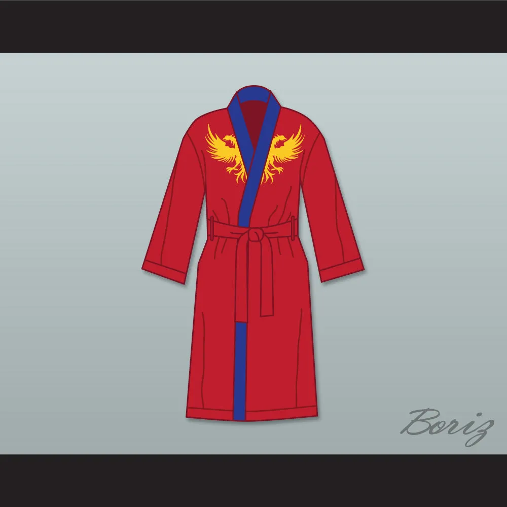 Viktor Drago Red Satin Full Boxing Robe Creed II
