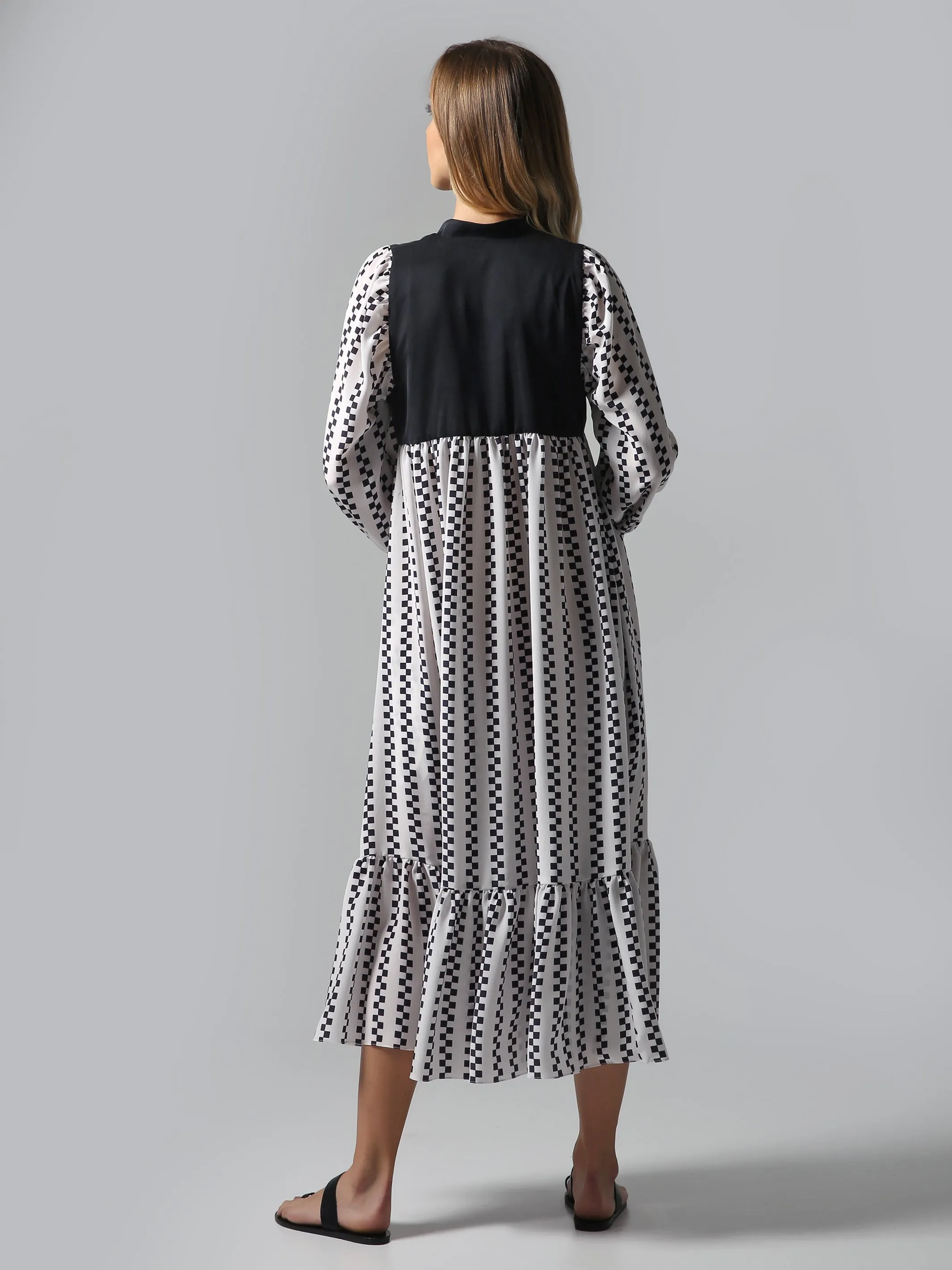 Visaltes Silk Midi Dress