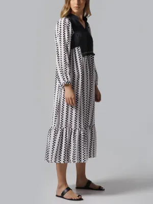 Visaltes Silk Midi Dress