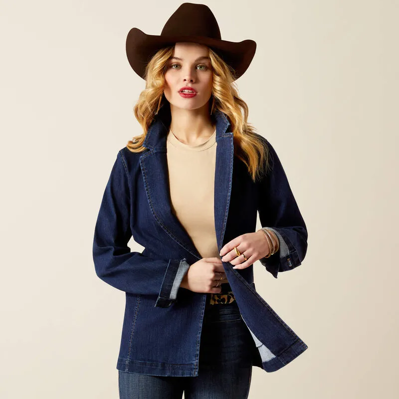 Women's Ariat Denim Blazer
