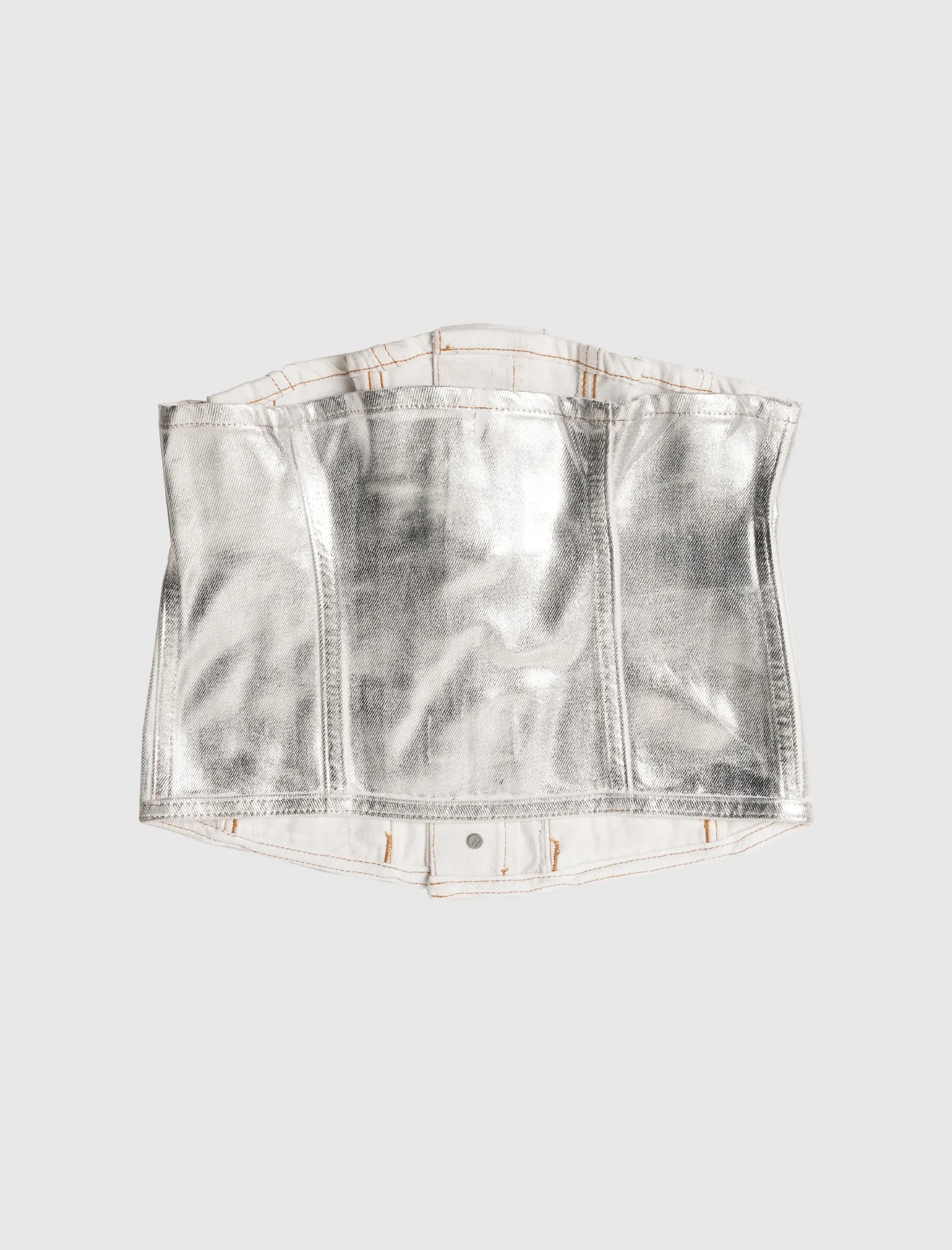 WOMEN'S FOIL DENIM CORSAGE