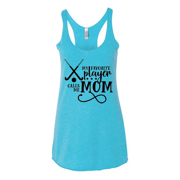 Women's Tank Tops Field Hockey Mom