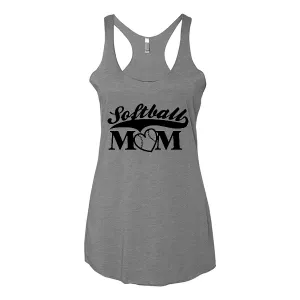 Women's Tank Tops Softball Mom