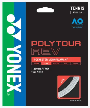 Yonex Polytour REV 120 Tennis Strings [White]